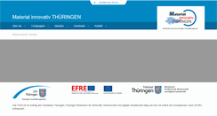 Desktop Screenshot of material-innovativ.de