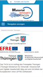 Mobile Screenshot of material-innovativ.de